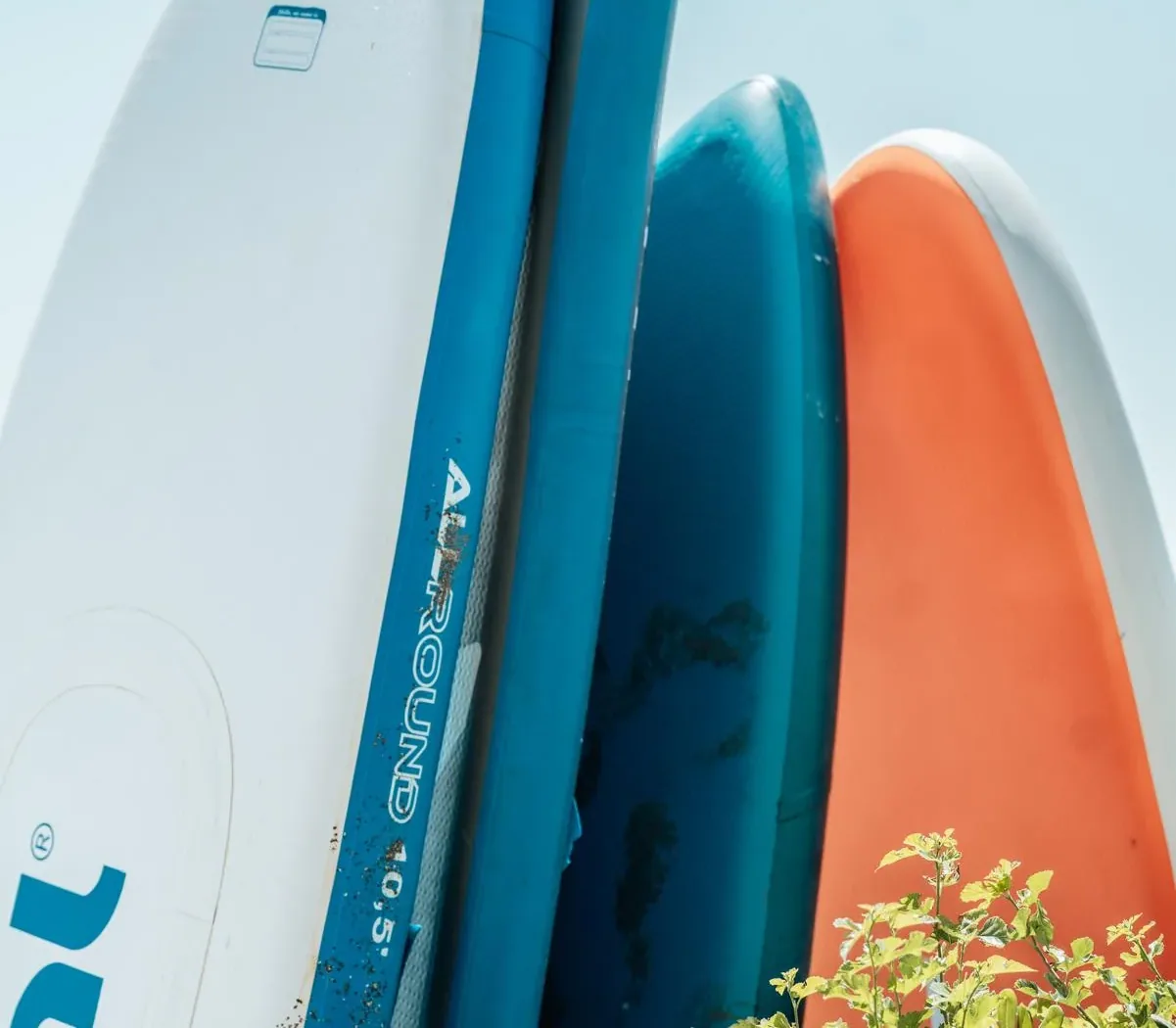 Las tablas de paddle surf, listas para salir al agua
